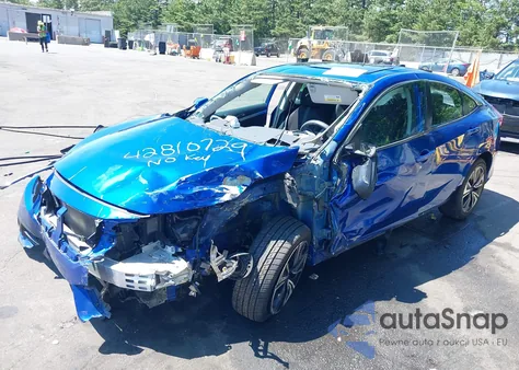 2017 Honda Civic Ex-T z USA, uszkodzony, nr VIN 2HGFC1F30HH646642